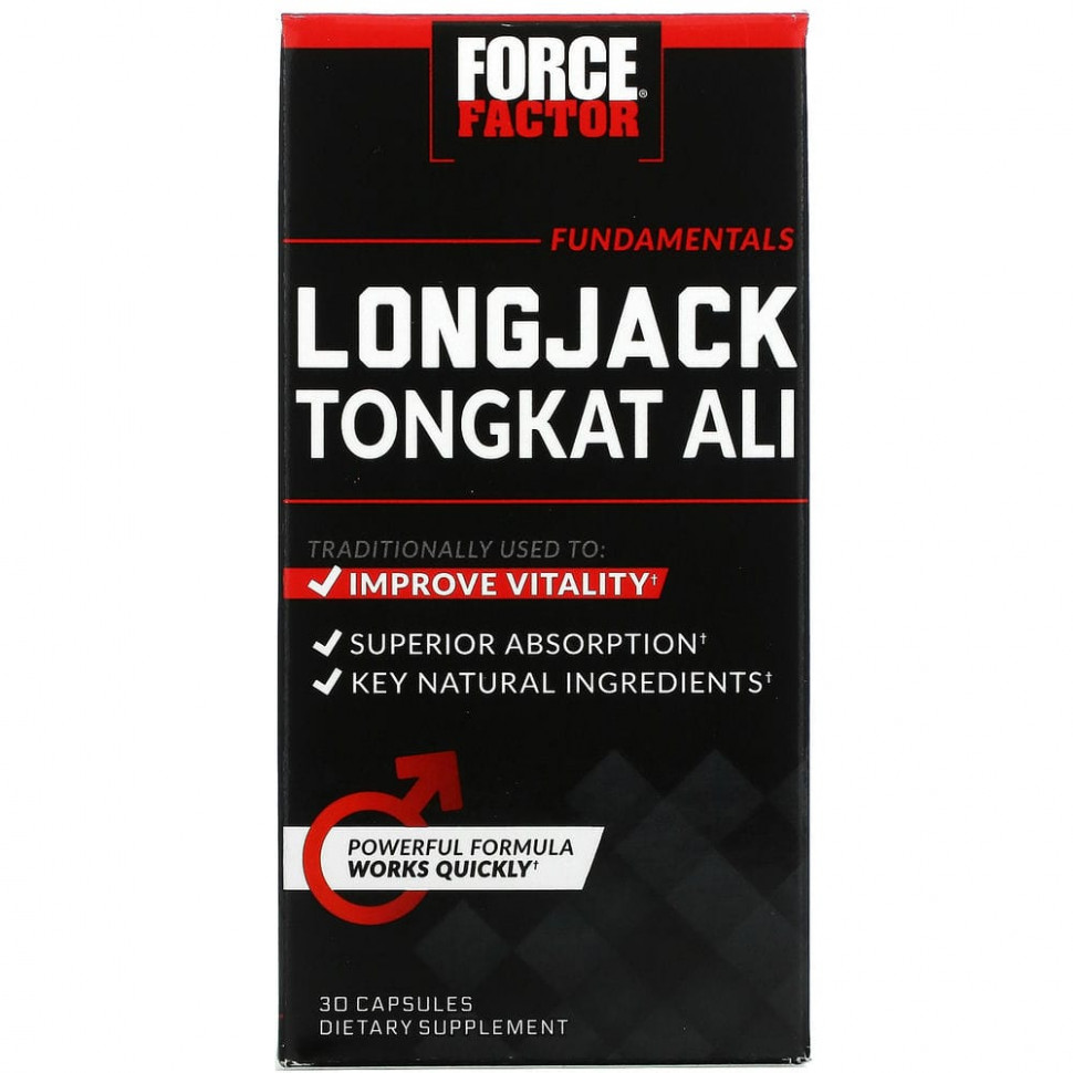 Force Factor, Longjack Tongkat Ali,  , 500 , 30   2320