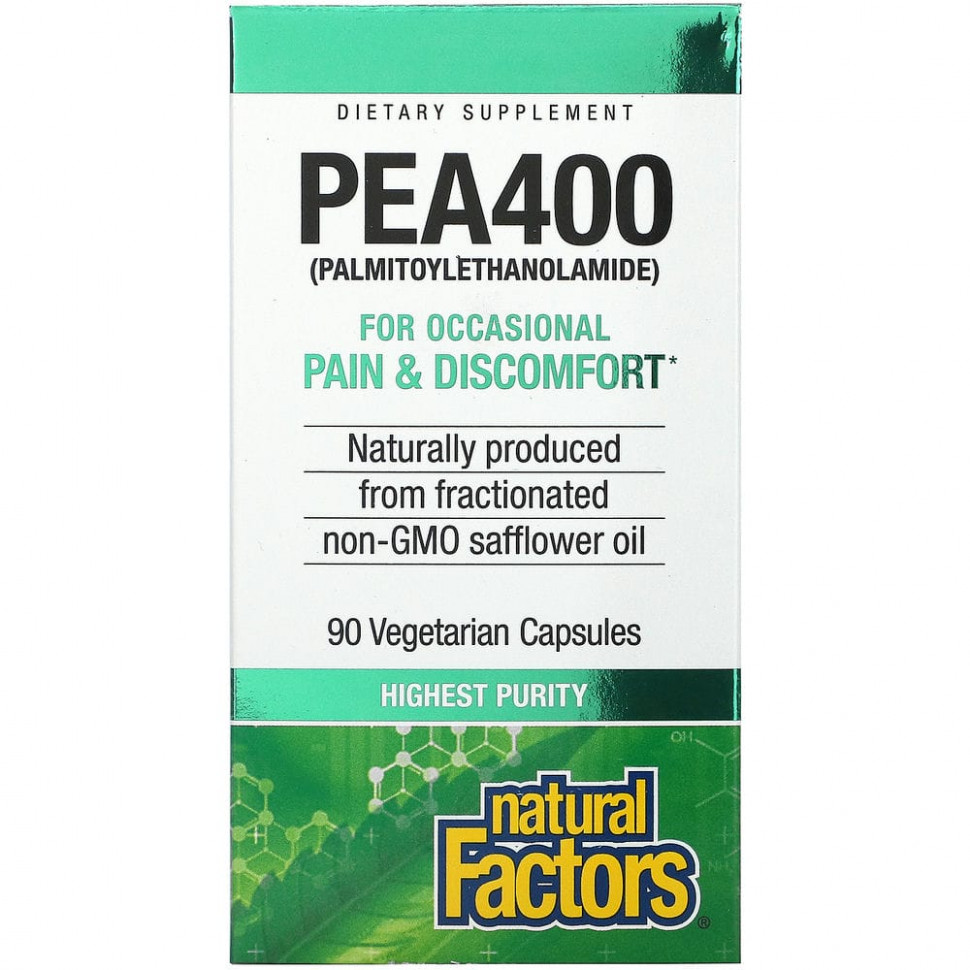 Natural Factors, PEA400, 90    5270