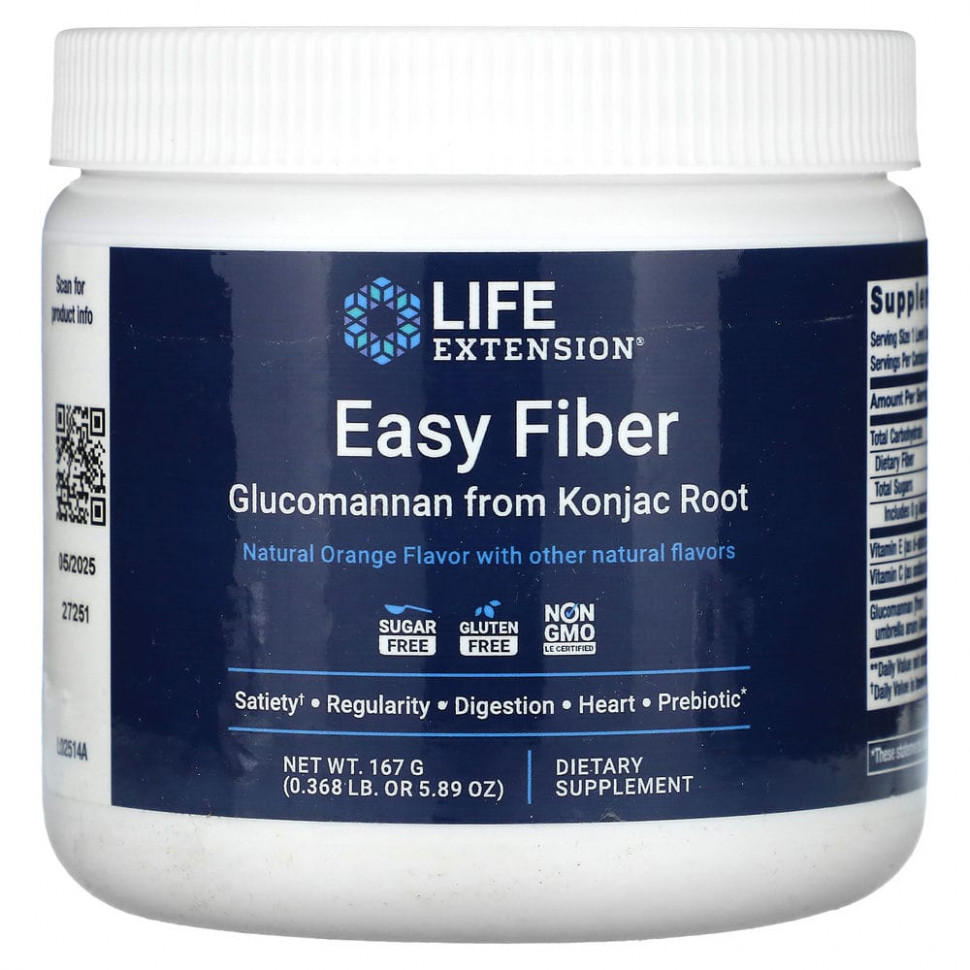 Life Extension, Easy Fiber,  , 167  (5,89 )  3460