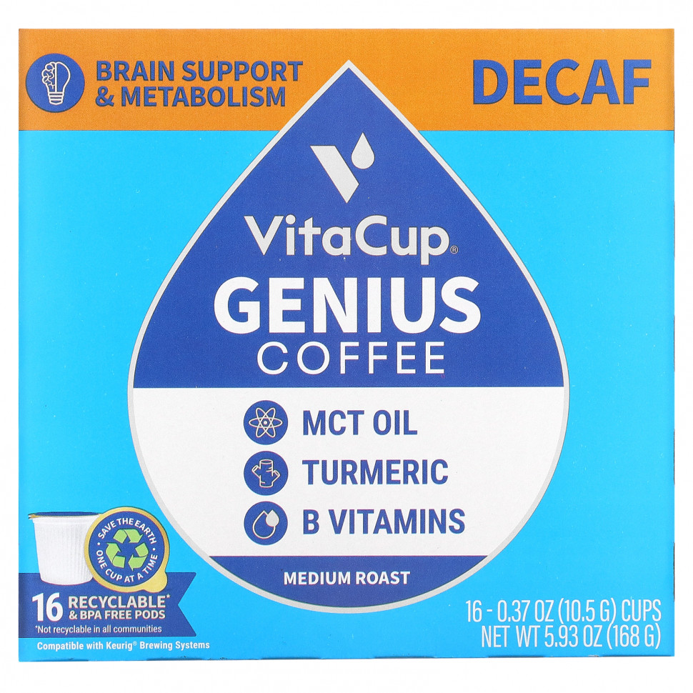 VitaCup, Genius Coffee,  ,  , 16   10,5  (0,37 )  4910