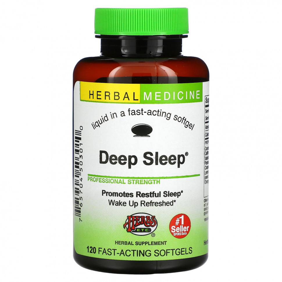 Herbs Etc., Deep Sleep, 120     9130