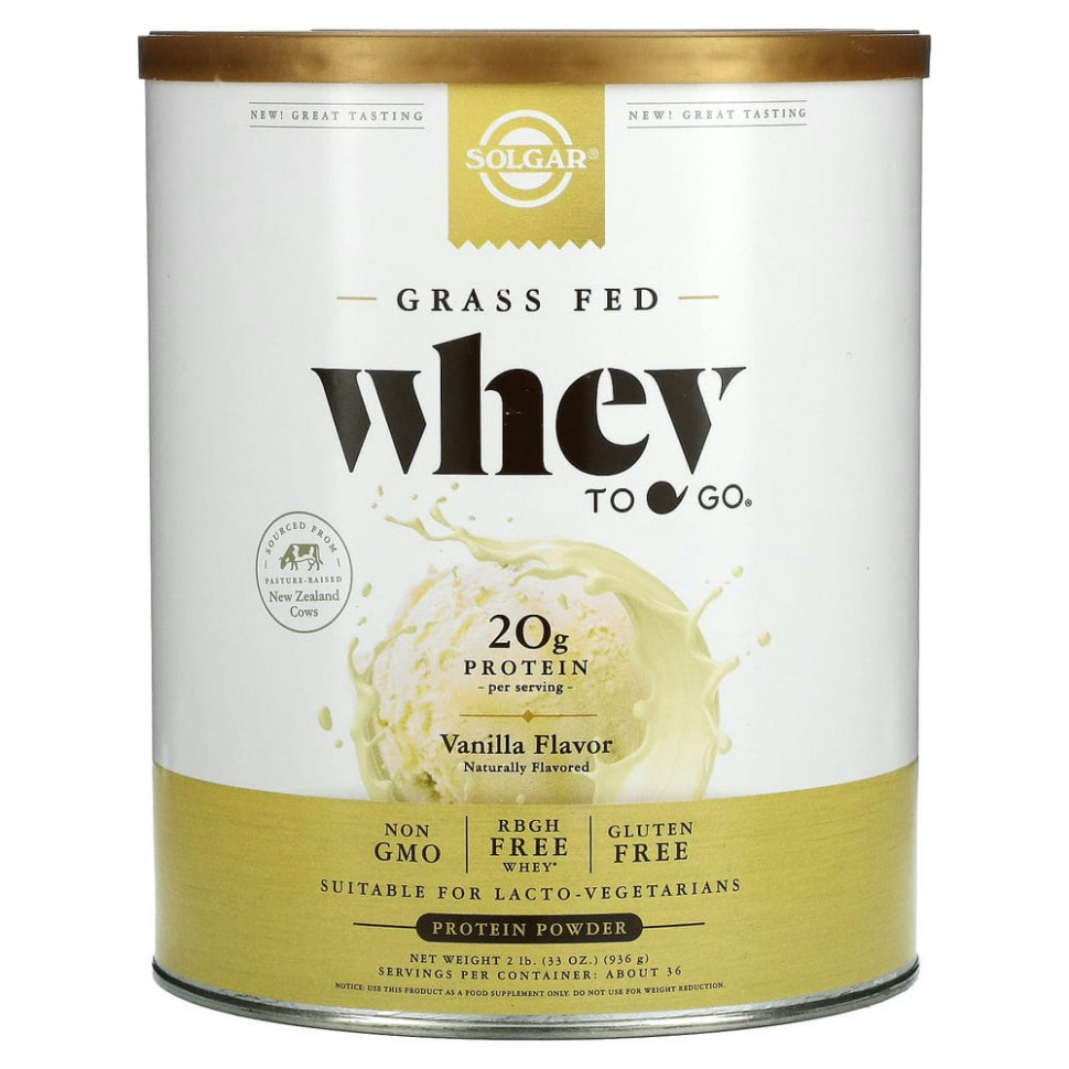 Solgar, Whey To Go,   , , 936  (33 )  8500