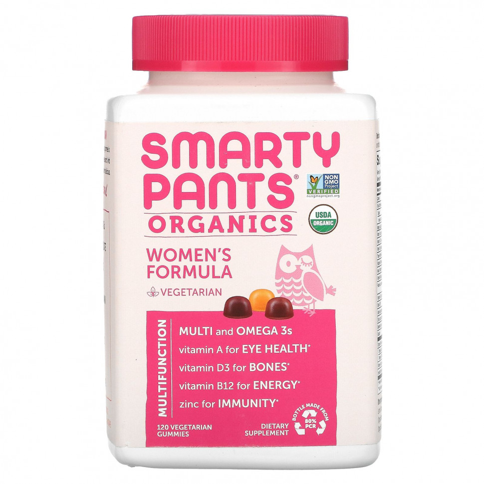 SmartyPants, Organics, Complete,   , , ,   , 120     6520