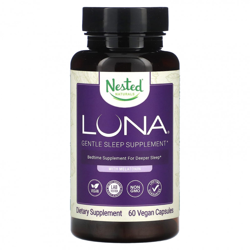  IHerb () Nested Naturals, Luna,      , 60  , ,    2750 