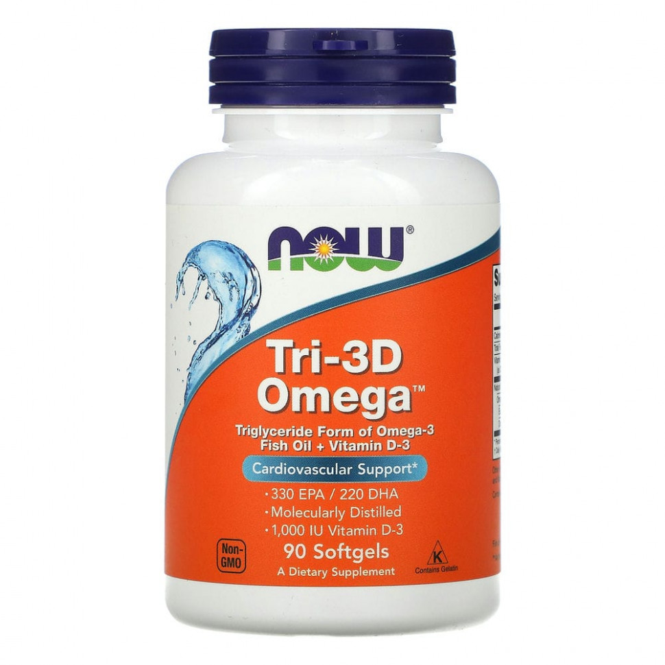 NOW Foods, Tri-3D Omega,   -3, 330  / 220 , 90   2650