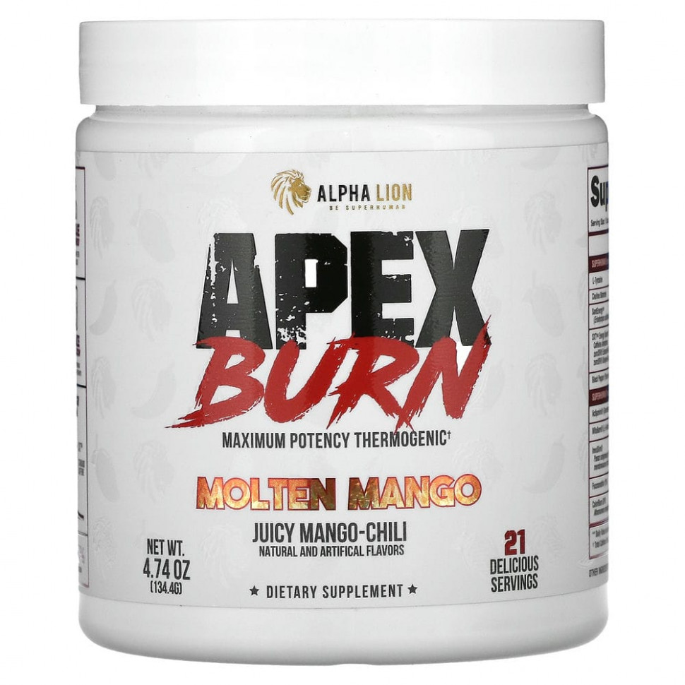 ALPHA LION, Apex Burn,  ,    , 134,4  (4,74 )  9260