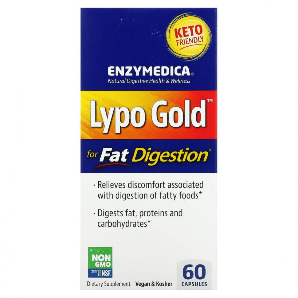 Enzymedica, Lypo Gold,   , 60   4320