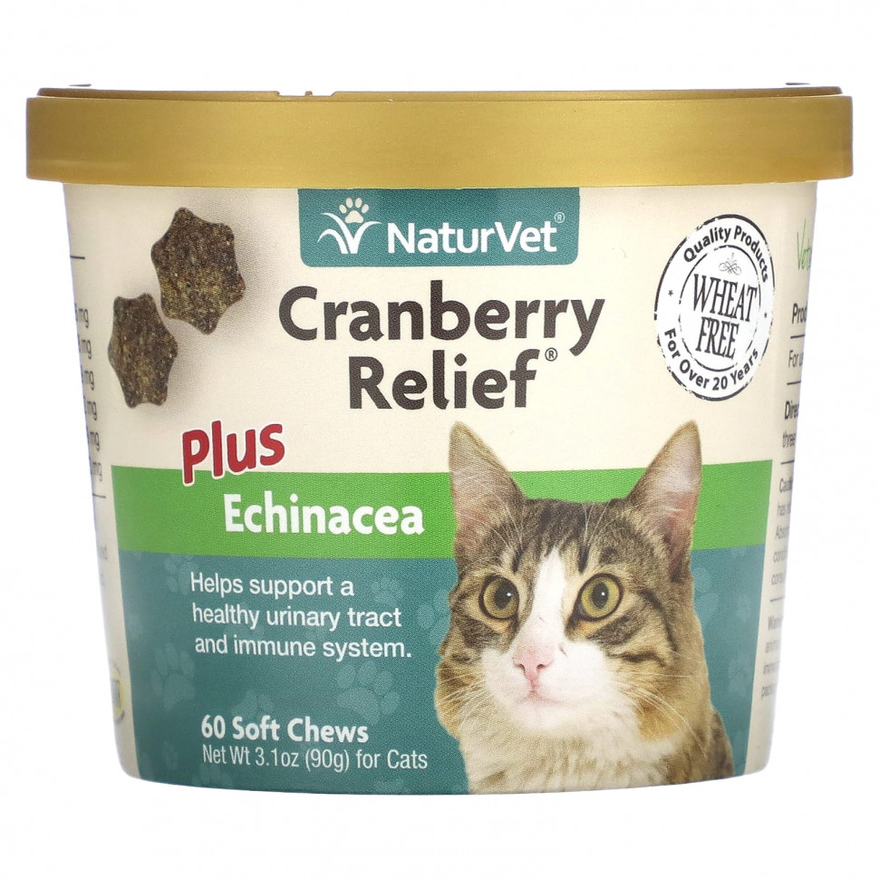 NaturVet, Cranberry Relief Plus, ,  , 60  , 90  (3,1 )  1660