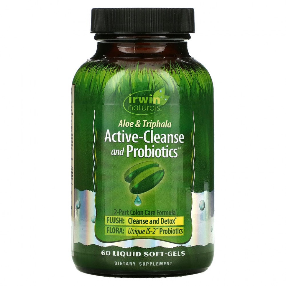 Irwin Naturals, Active-Cleanse and Probiotics,    , 60       4560