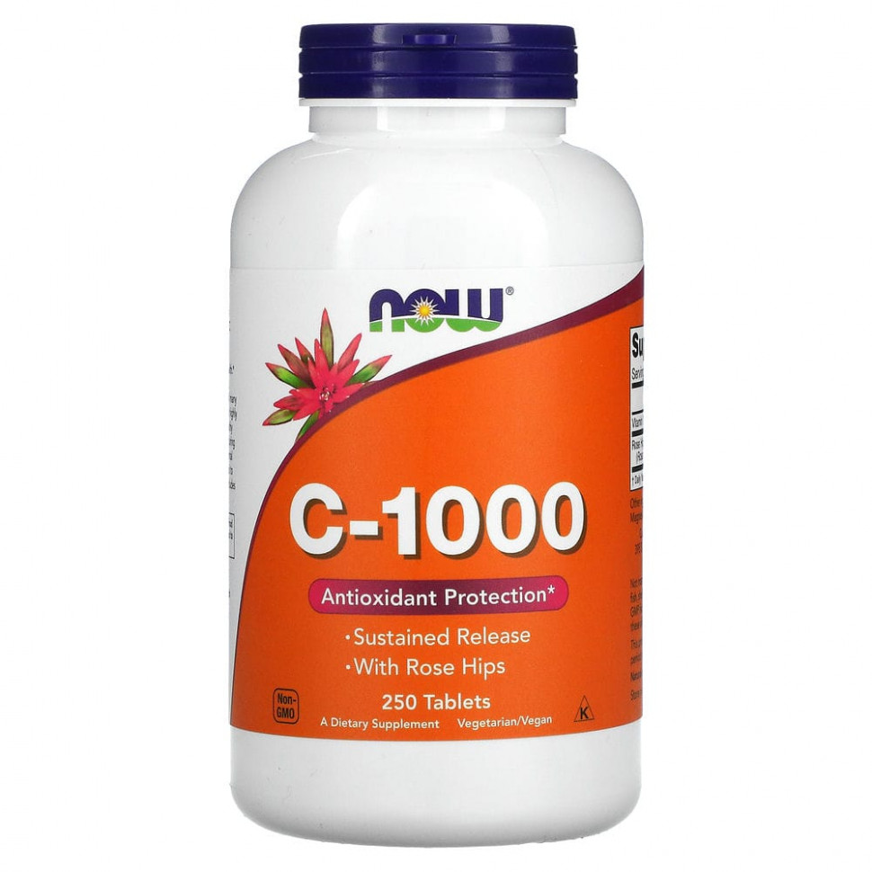 NOW Foods, C-1000, 250   3850