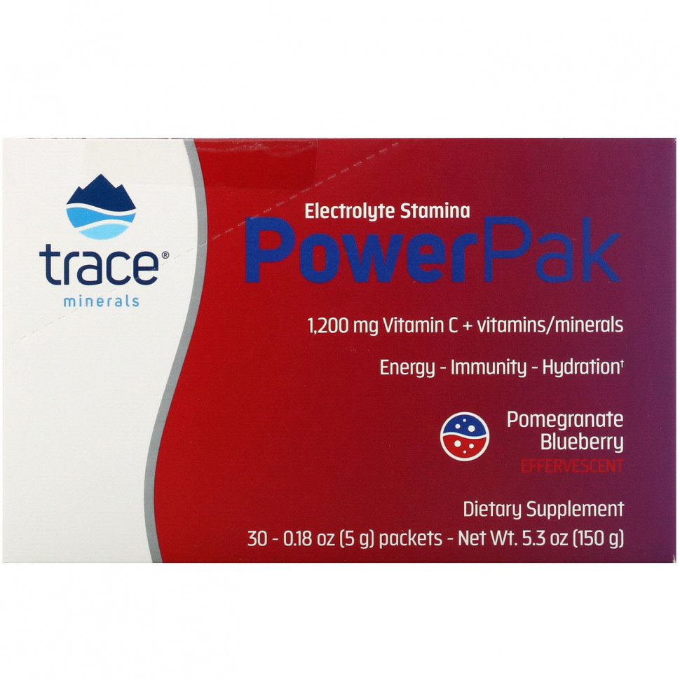 Trace Minerals ,    , PowerPak,     , 30   5  (0,18 )  3480