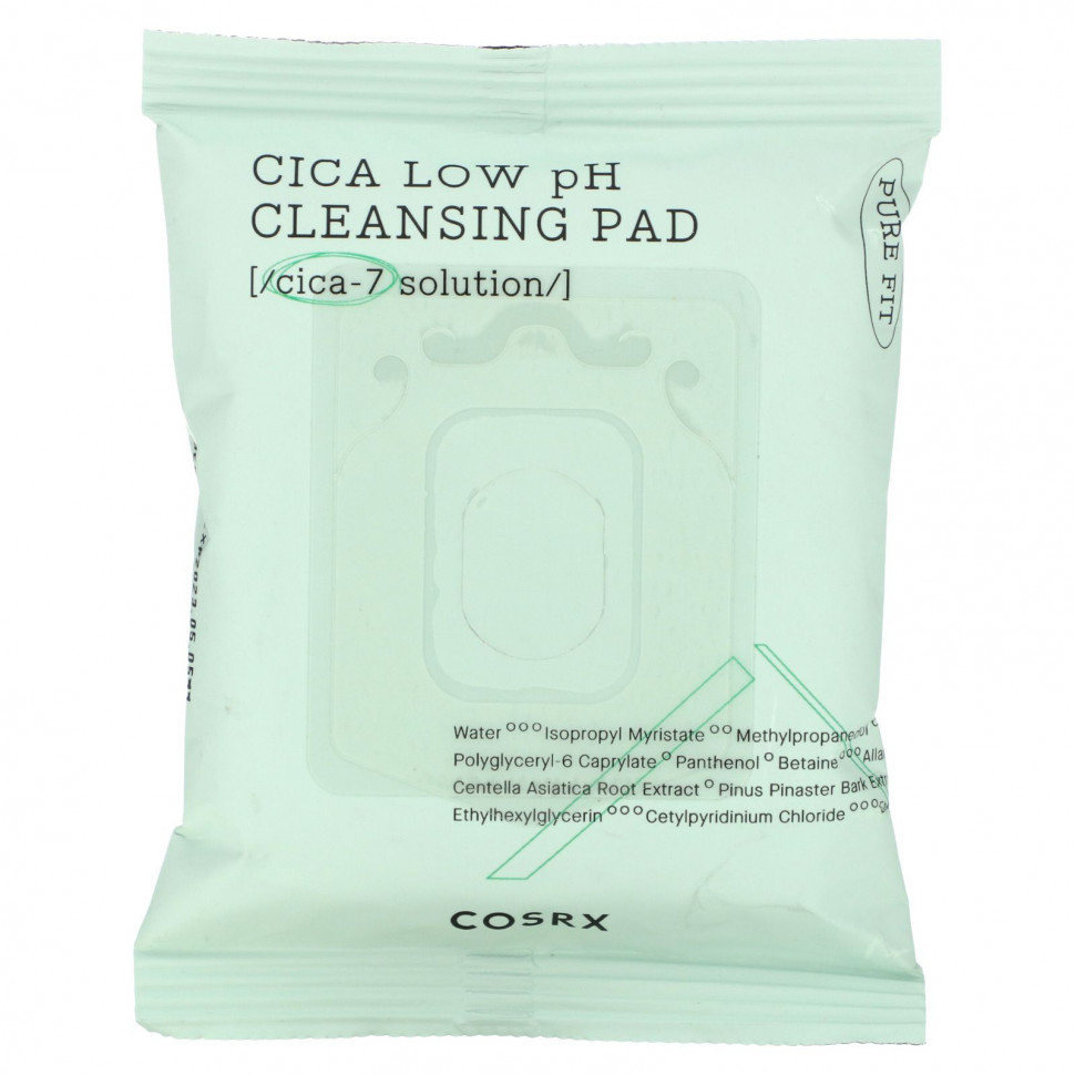 Cosrx, Cica Low pH Cleansing Pad, 30 , 85  (2,87 . )  1650