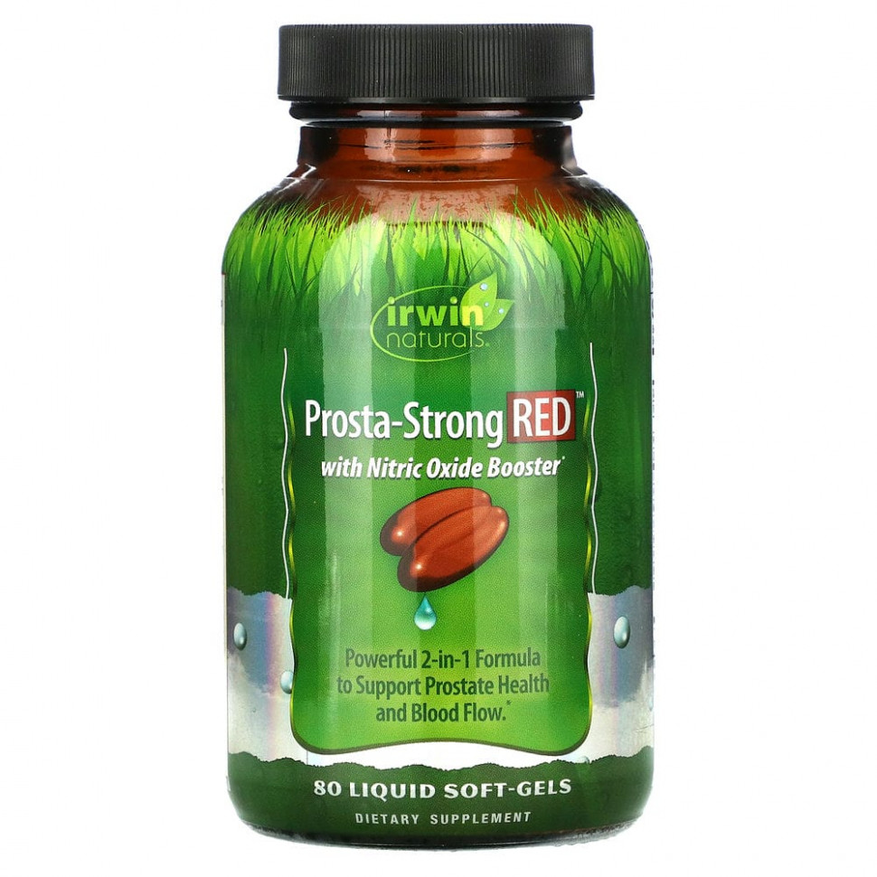 Irwin Naturals, Prosta-Strong RED, 80      6050