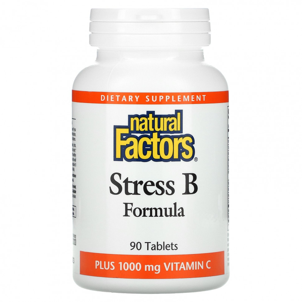 Natural Factors, Stress B Formula,  1000   C, 90   2210