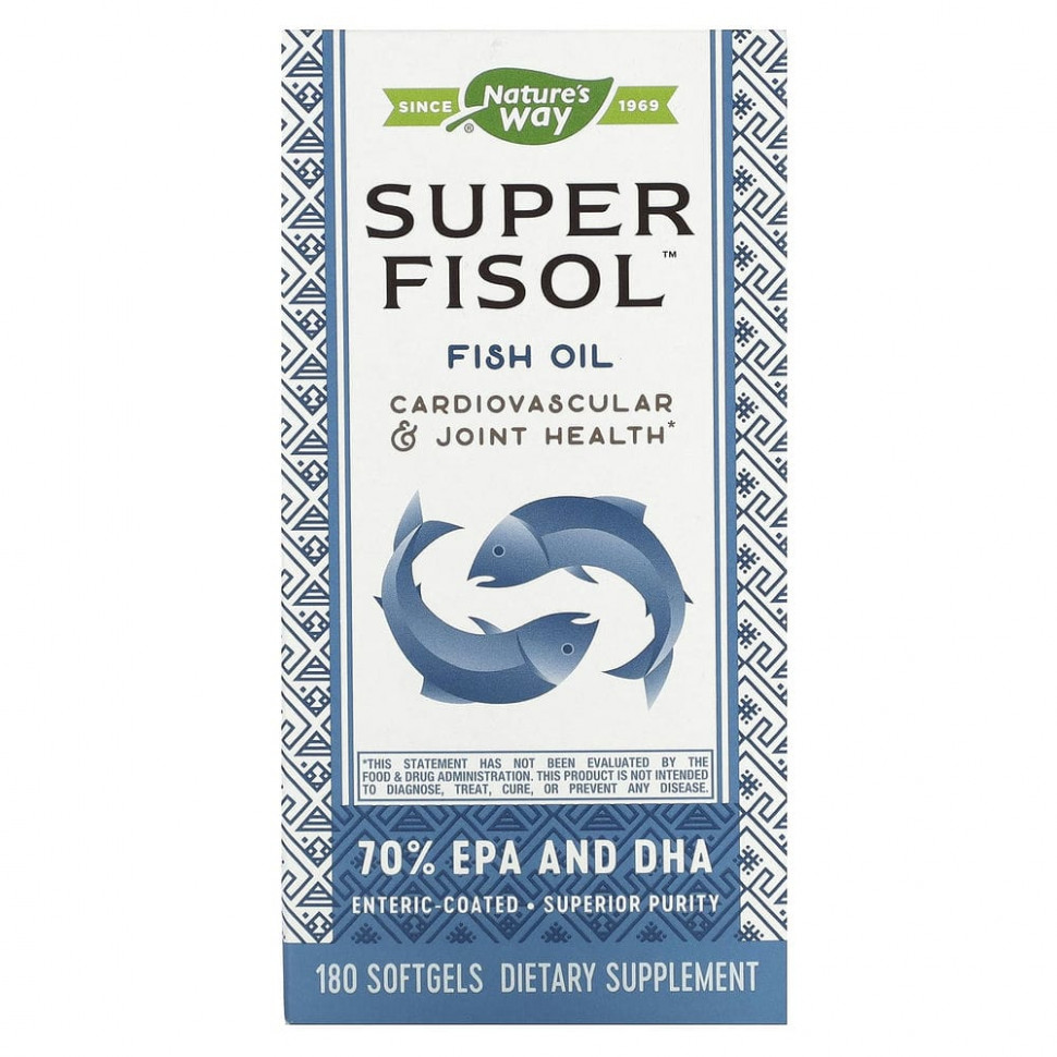  IHerb () Nature's Way, Super Fisol,  , 180  , ,    7570 