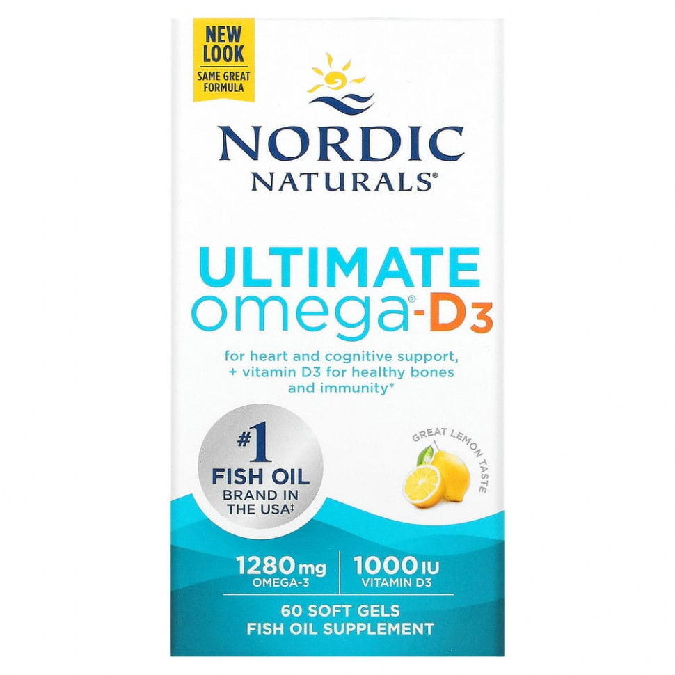 Nordic Naturals, -D3 Ultimate, , 1000 , 60    4950