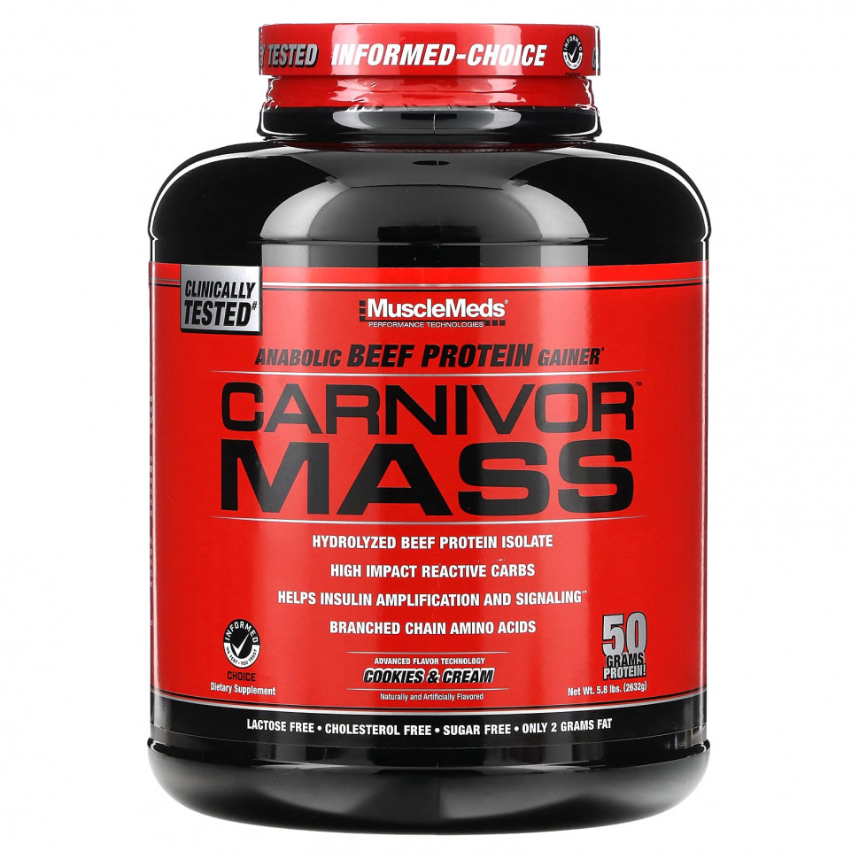 MuscleMeds, Carnivor Mass,    ,   , 2632  (5,8 )  11520