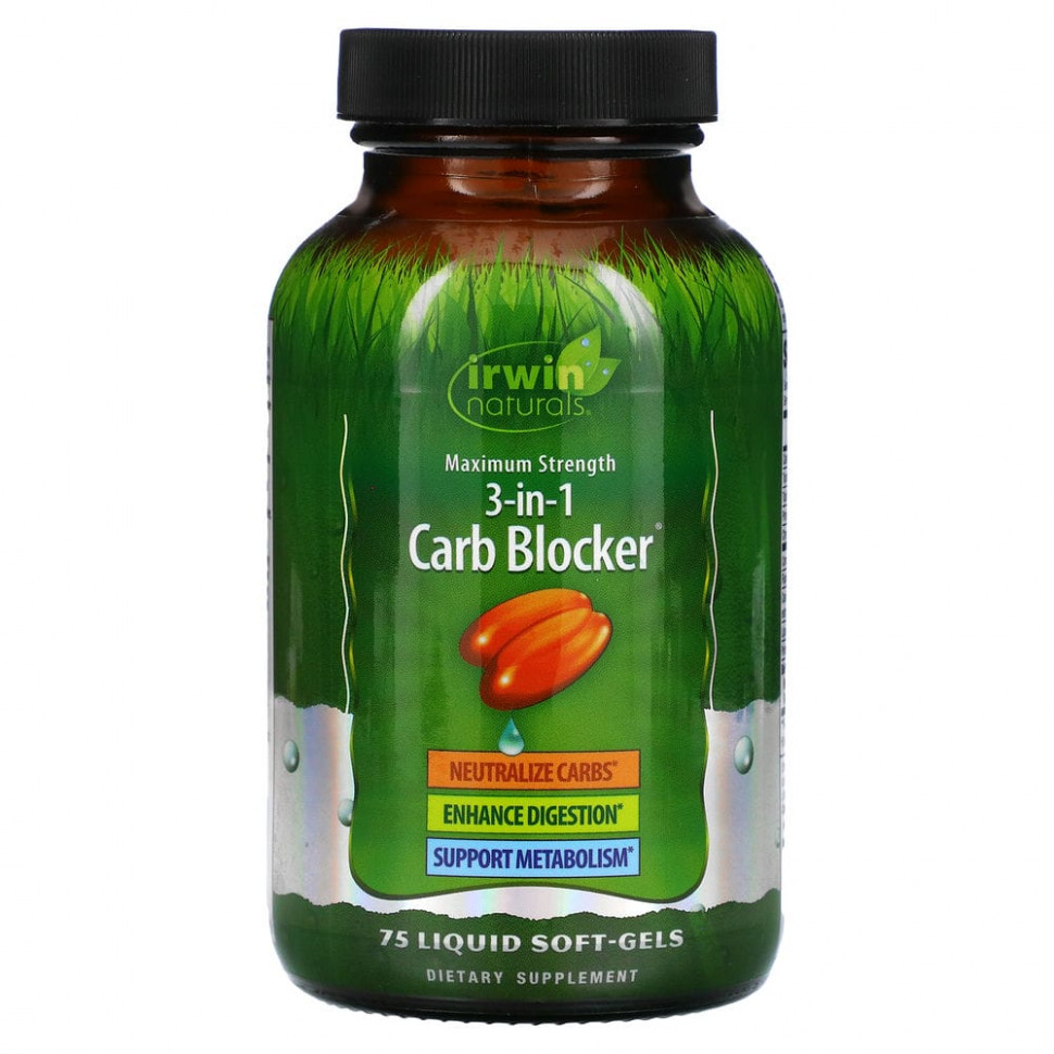 Irwin Naturals, Carb Blocker,   3--1,  , 75     4590