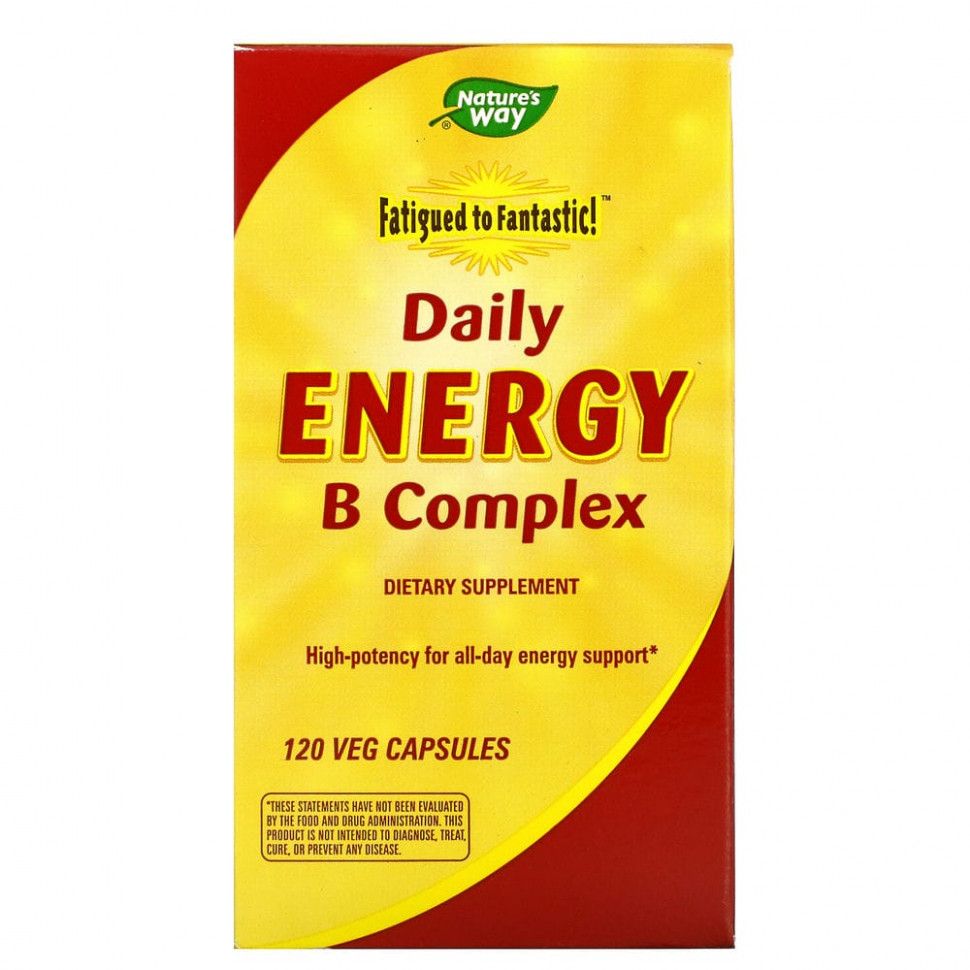  IHerb () Nature's Way, Fatigued to Fantastic !,     B, 120  , ,    4870 