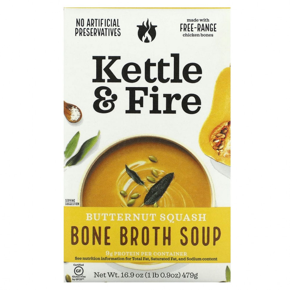 Kettle & Fire, Bone Broth Soup,  , 479  (16,9 )  2220