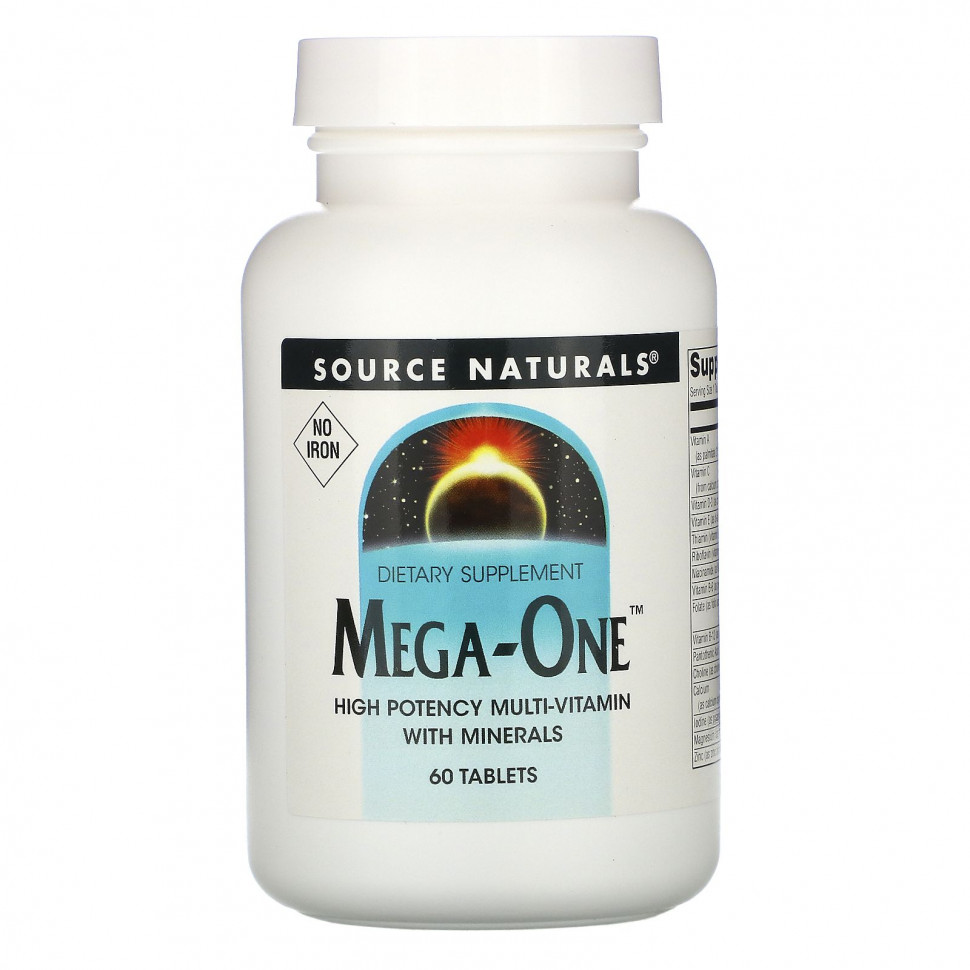 Source Naturals,  Mega-One  , 60   3110