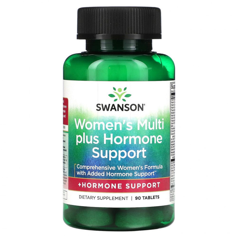 Swanson, Multi Plus Hormone Support  , 90   2660