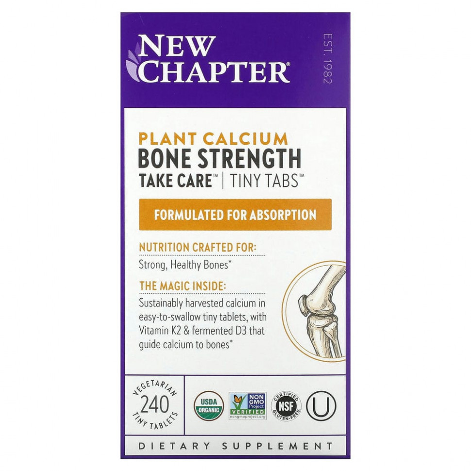 New Chapter, Bone Strength Take Care,       , 240  -  8510