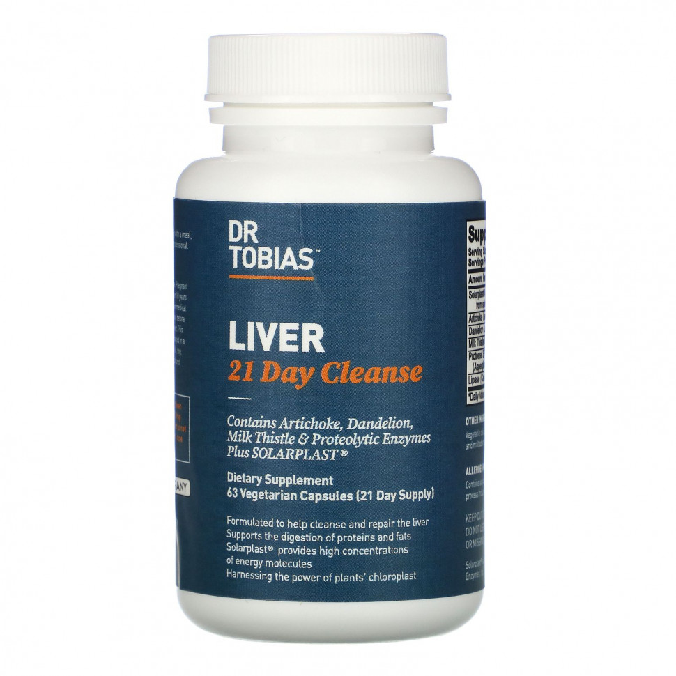 Dr. Tobias, Liver 21 Day Cleanse, 63    4660