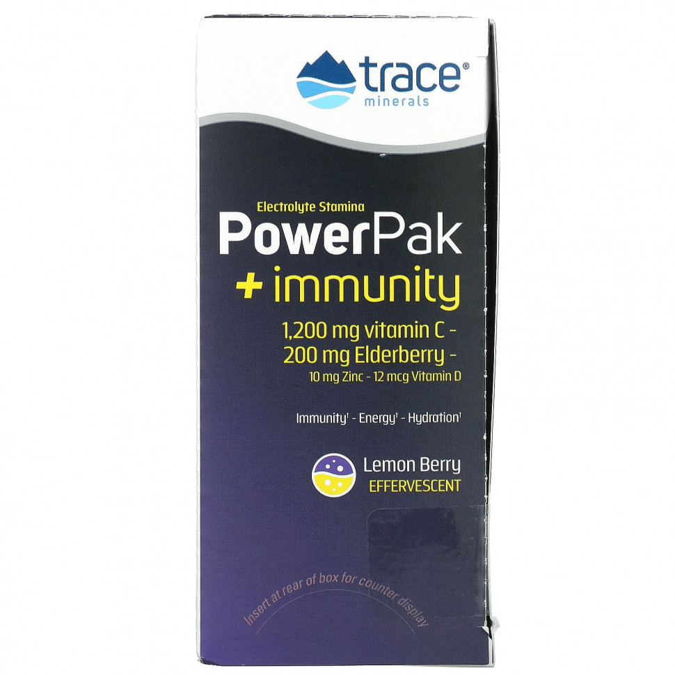 Trace Minerals , PowerPak + Immunity,   , 30   5,3  (0,19 )  3860