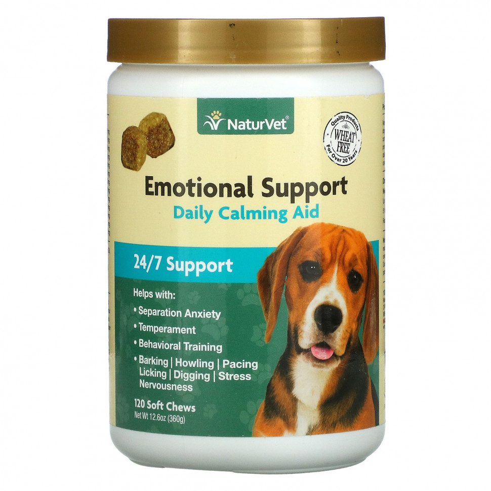 NaturVet, Emotional Support,   , 120  , 360  (12,6 )  4220