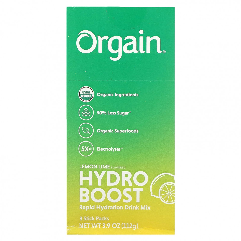 Orgain,     Hydro Boost,   , 8   14  (0,49 )  3340