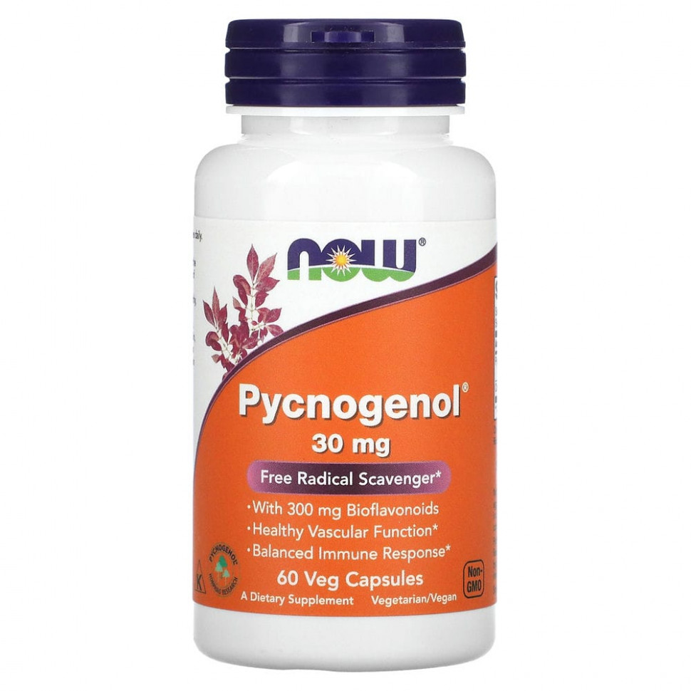 NOW Foods, Pycnogenol, 30 , 60    3110