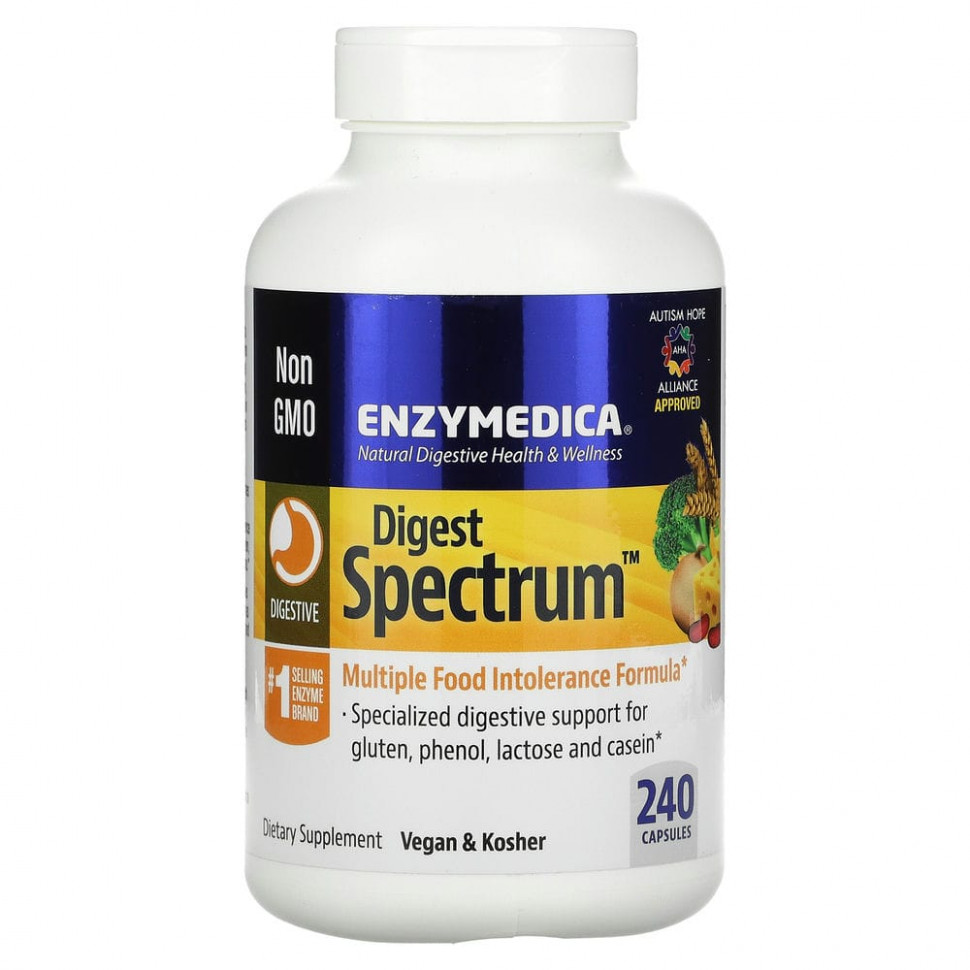 Enzymedica, Digest Spectrum, 240   13780