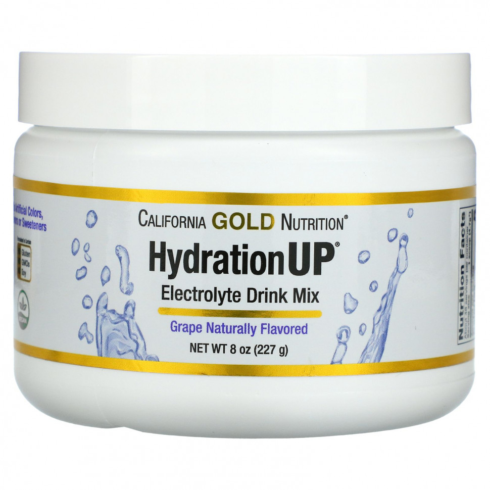 California Gold Nutrition, HydrationUP,     , , 227  (8 )  4190