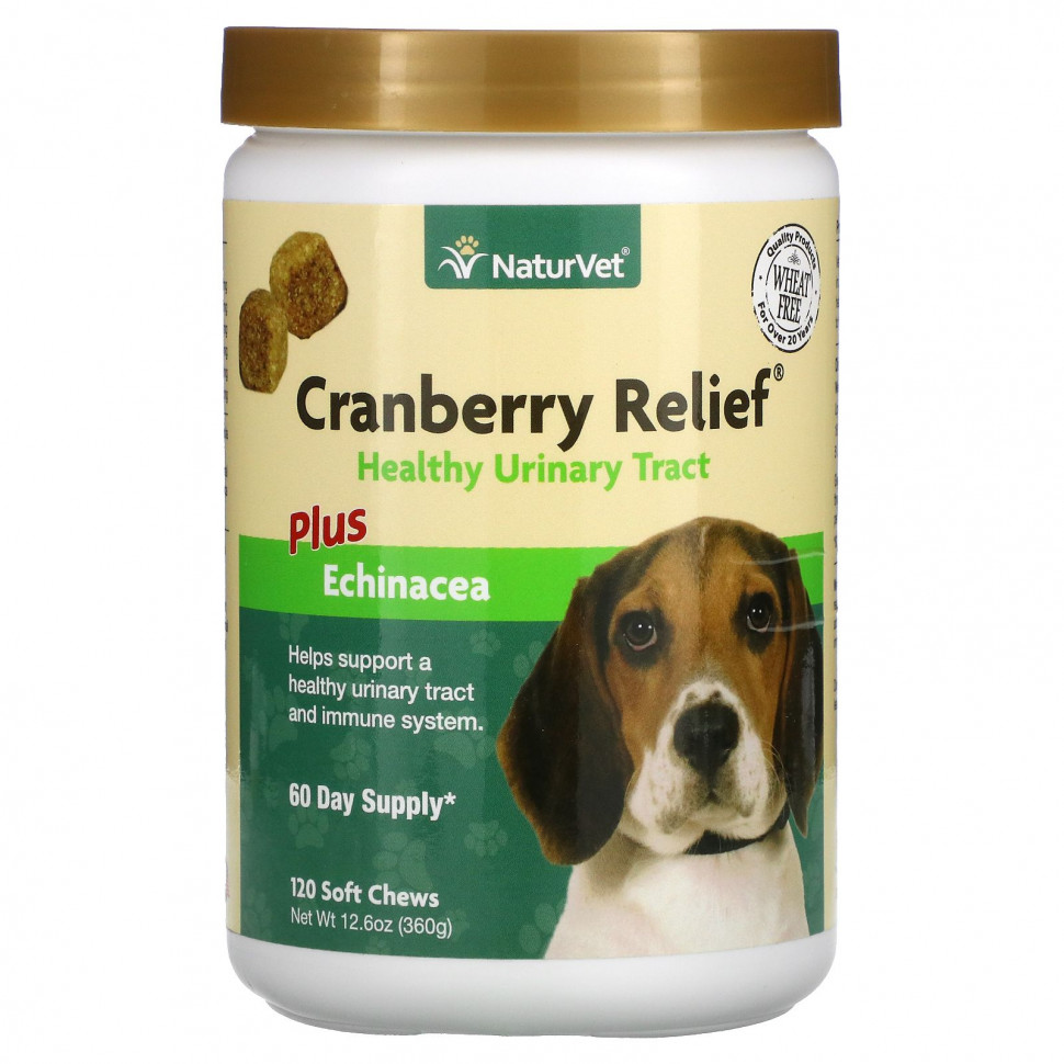 NaturVet, Cranberry Relief Plus, ,  , 120  , 360  (12,6 )  4040