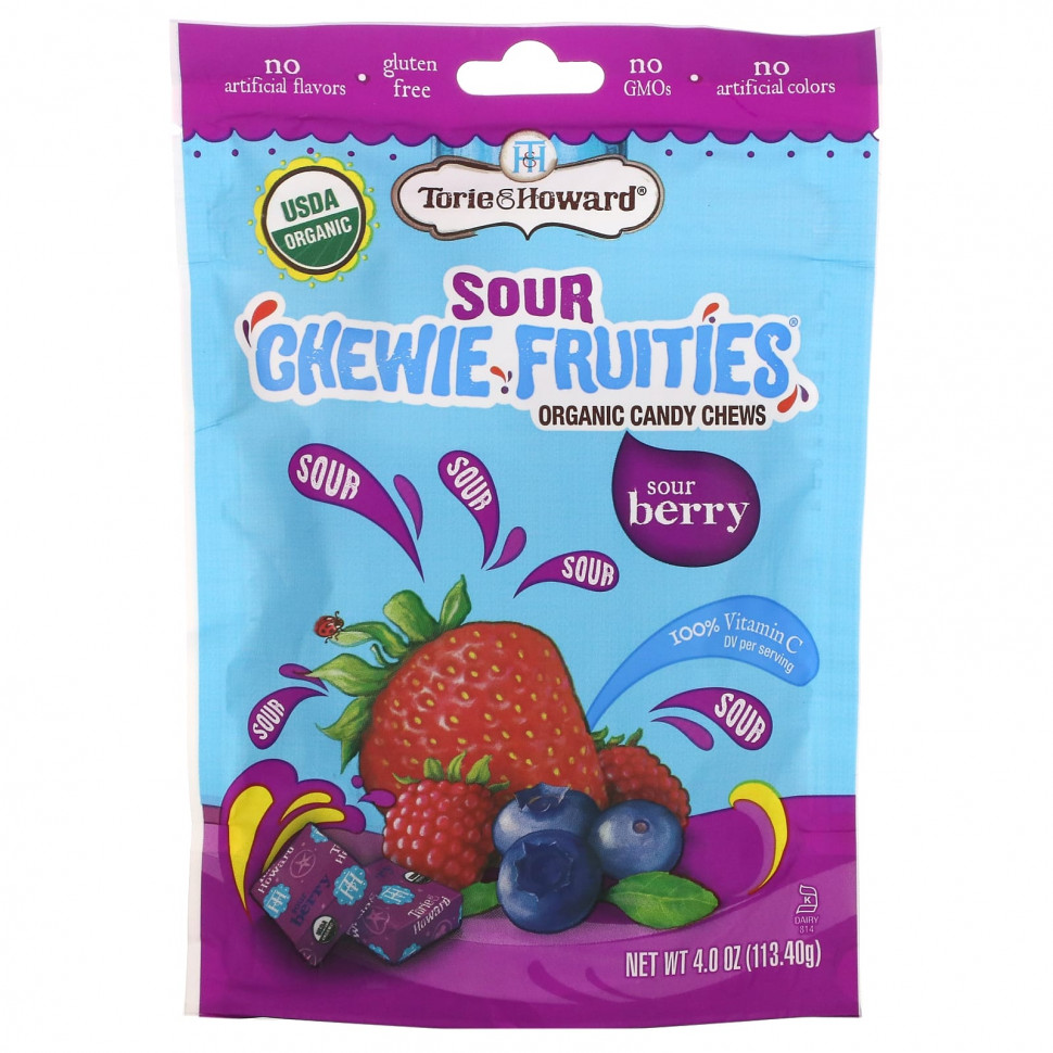 Torie & Howard, Sour Chewie Fruities,   ,  , 113,40  (4 )  940