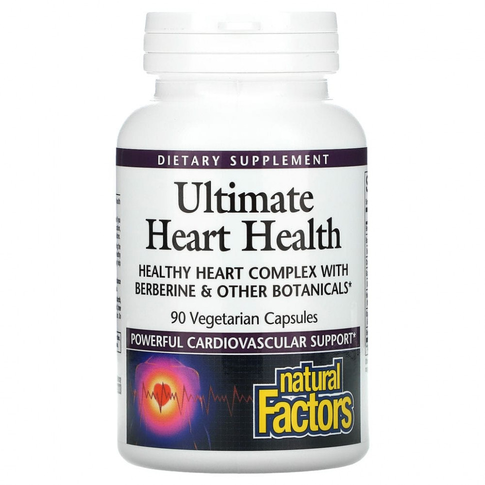 Natural Factors, Ultimate Heart Health,   , 90    5790