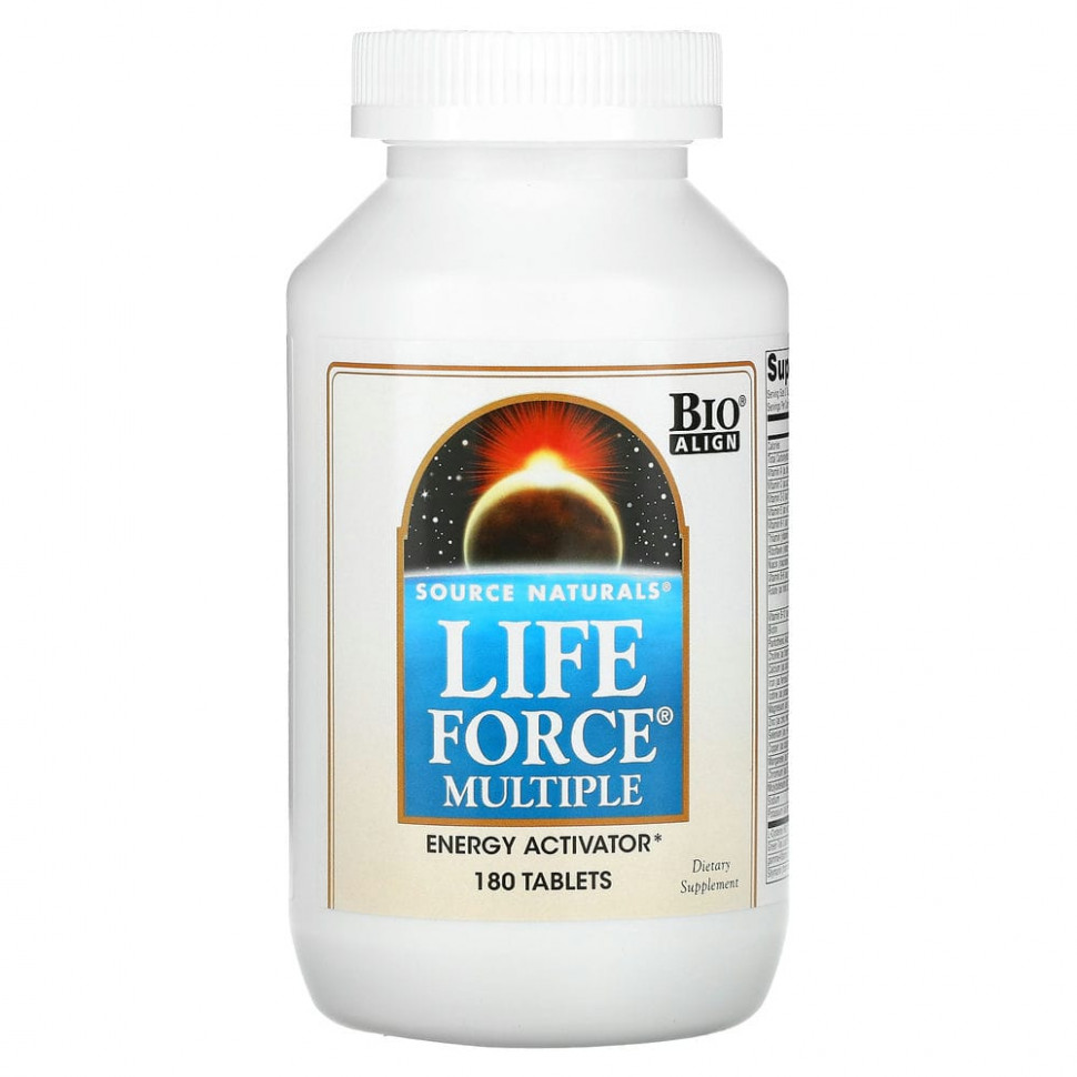 Source Naturals, Life Force Multiple, , 180   10000