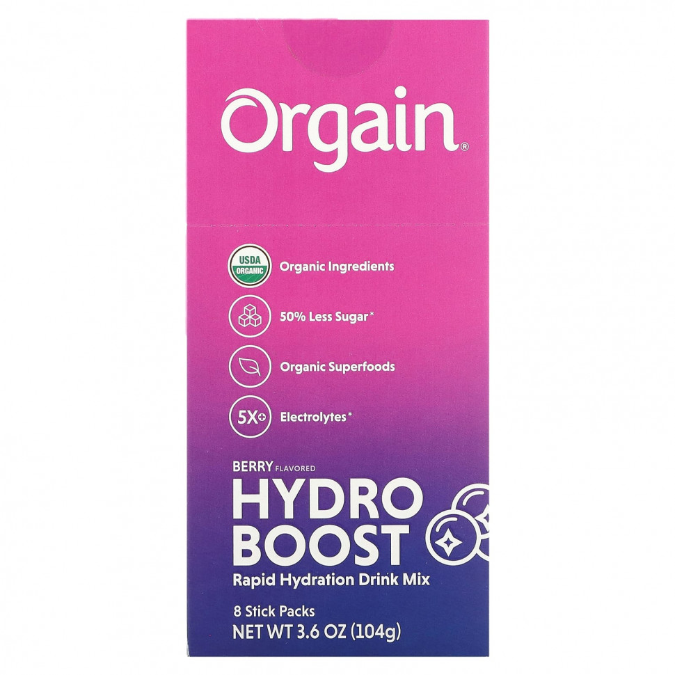 Orgain, Hydro Boost,    , , 8   13  (0,45 )  3320