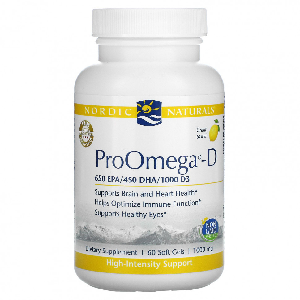 Nordic Naturals, ProOmegaD,   , 1000 , 60    4940