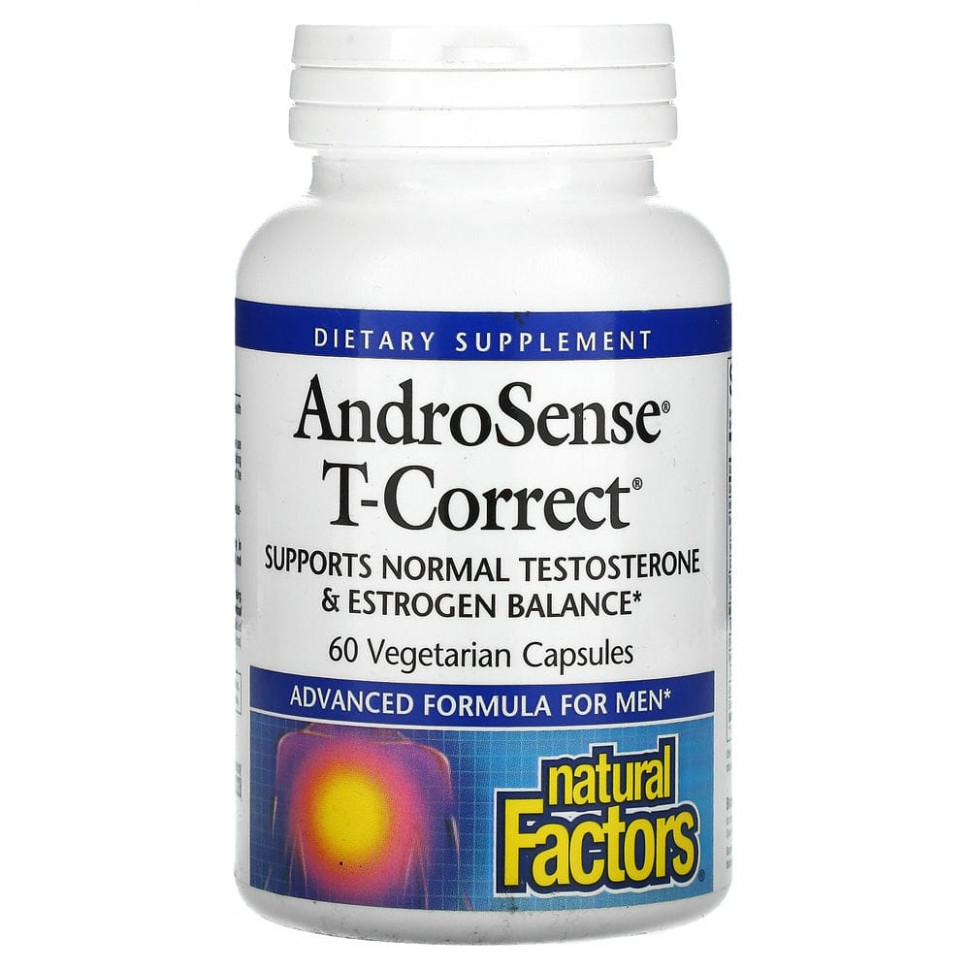 Natural Factors, AndroSense T-Correct,    , 60    4210