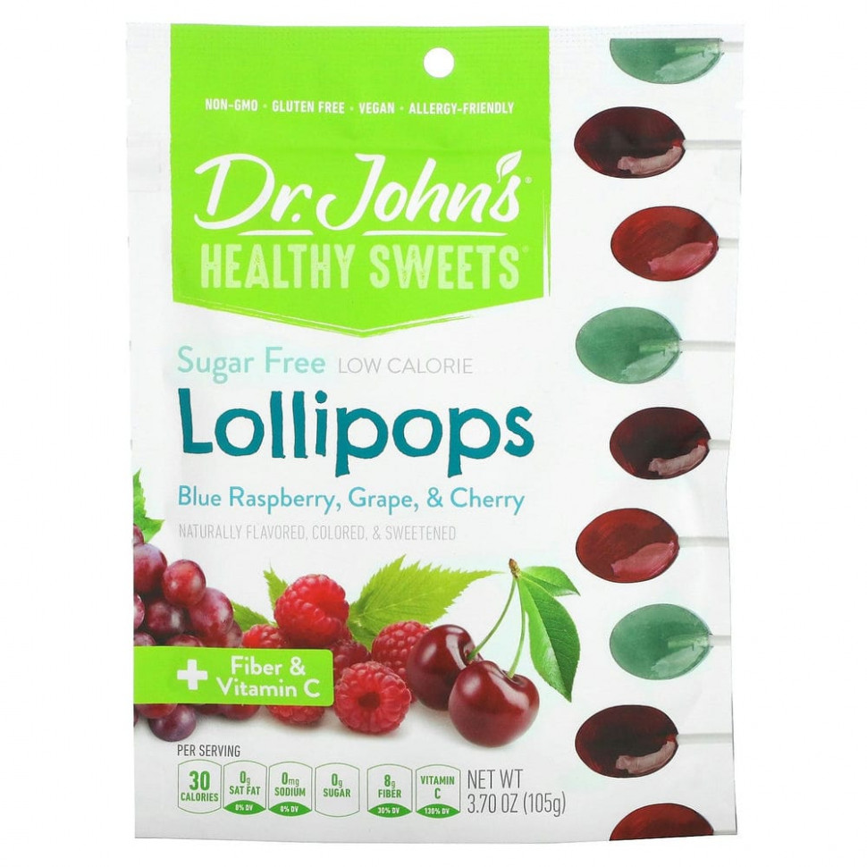 Dr. John's Healthy Sweets,   , +    C,  ,   ,  , 105  (3,7 )  1560