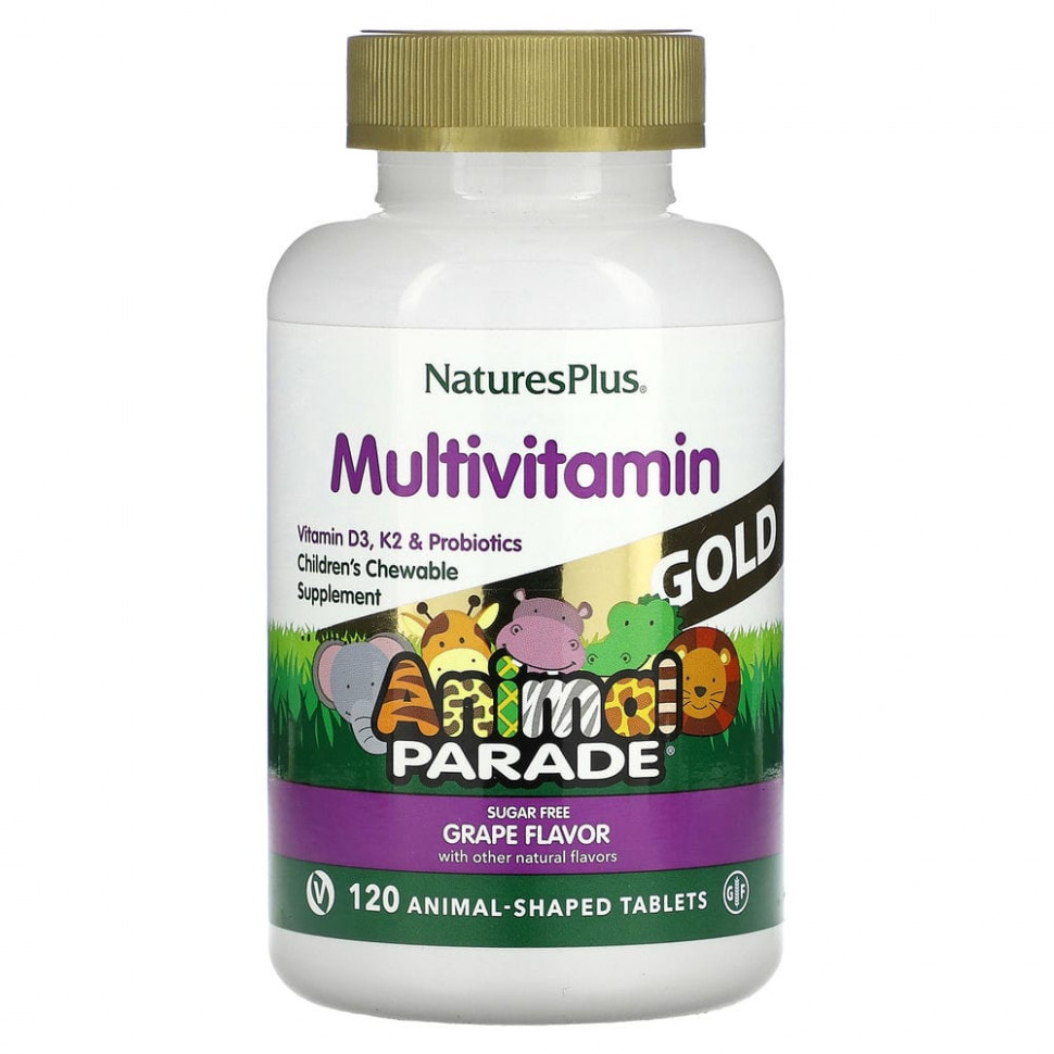 NaturesPlus, Source of Life, Animal Parade Gold,        ,     , 120      4630