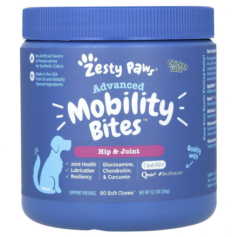 Zesty Paws, Advanced Mobility Bites  ,    ,   , 90  , 360  (12,7 )  8230