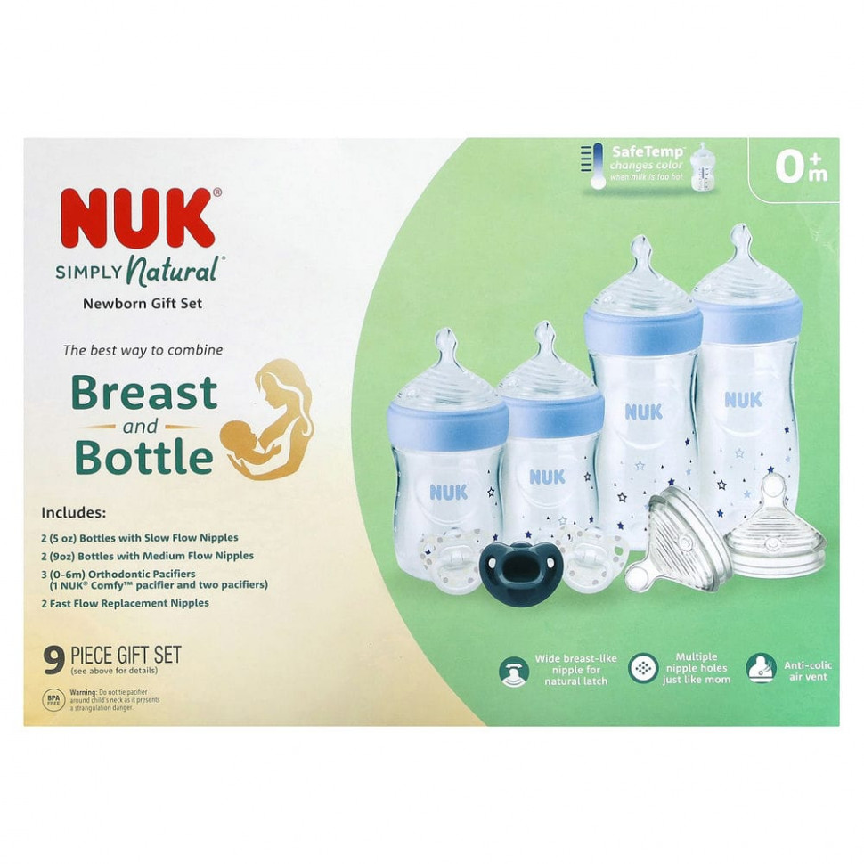 NUK, Simply Natural,    ,  0 , 9 .  6600