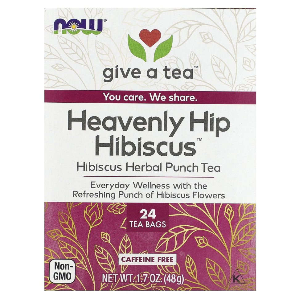 NOW Foods, Heavenly Hip Hibiscus,    ,  , 24  , 48  (1,7 )  1110