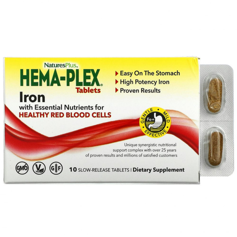  IHerb () NaturesPlus, Hema-Plex,        , 10    , ,    1140 