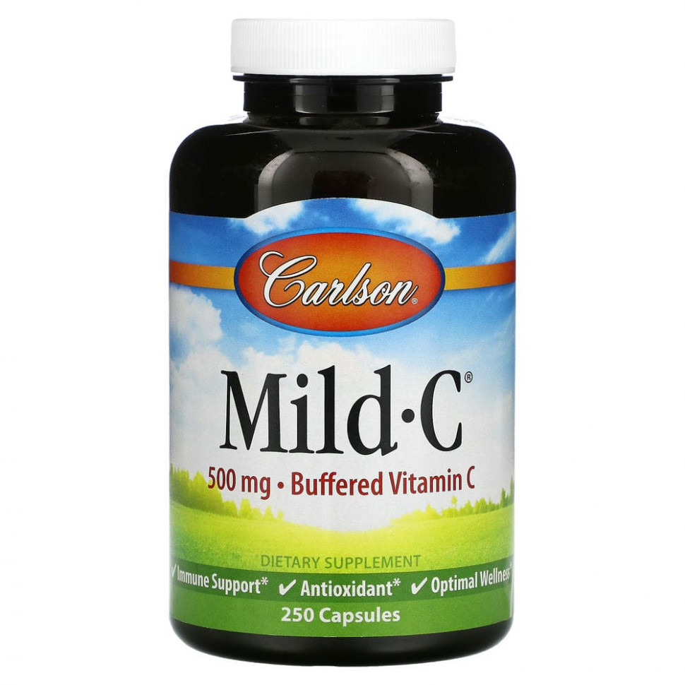 Carlson Labs, Mild-C,  C  , 500 , 250   4190