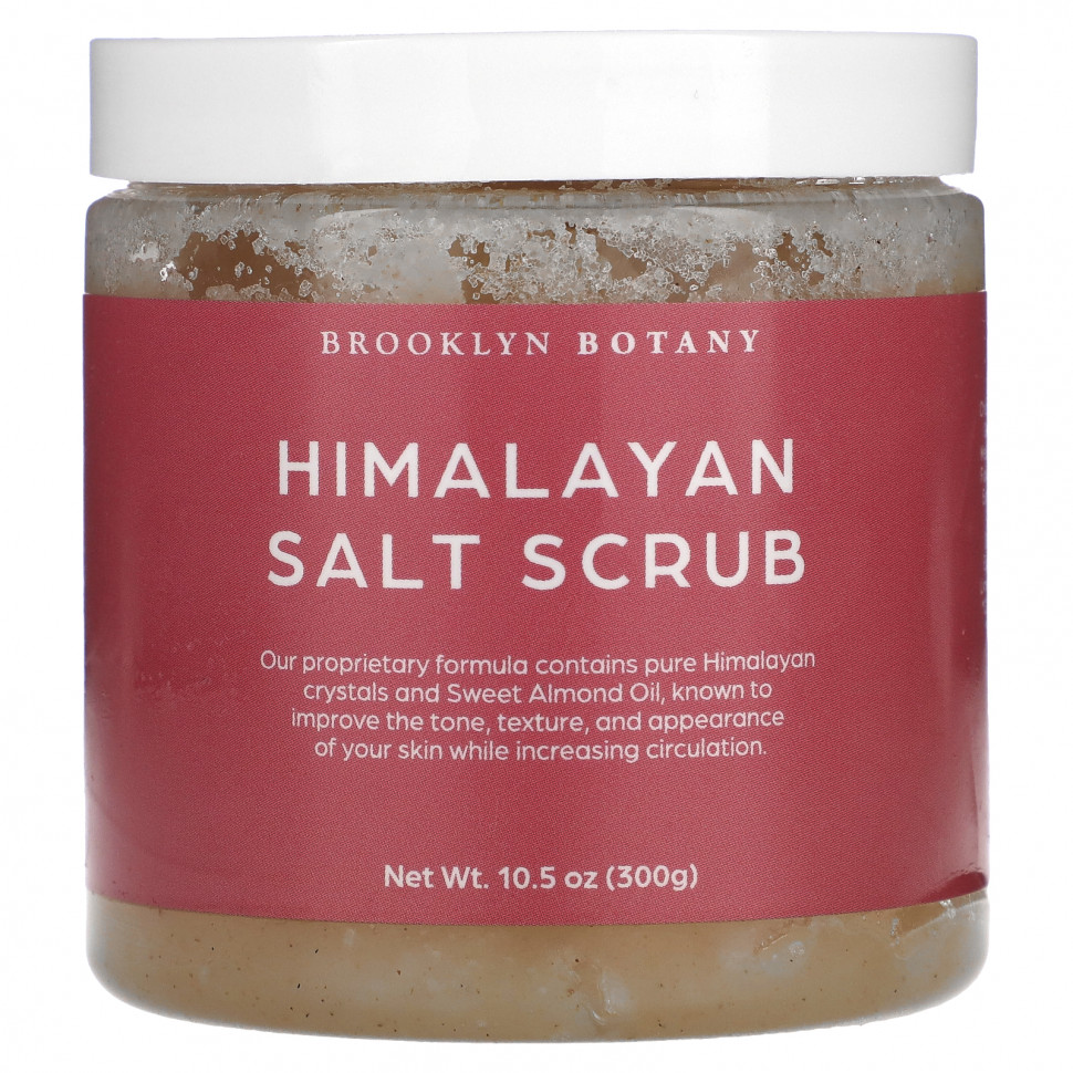 Brooklyn Botany, Himalayan Salt Scrub, 10.5 oz (300 g)  3230