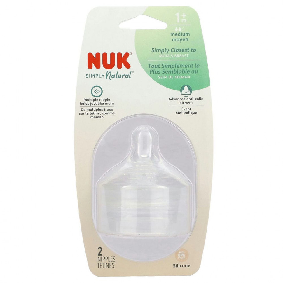 NUK, Simply Natural, ,  1 ,    , 2   1550